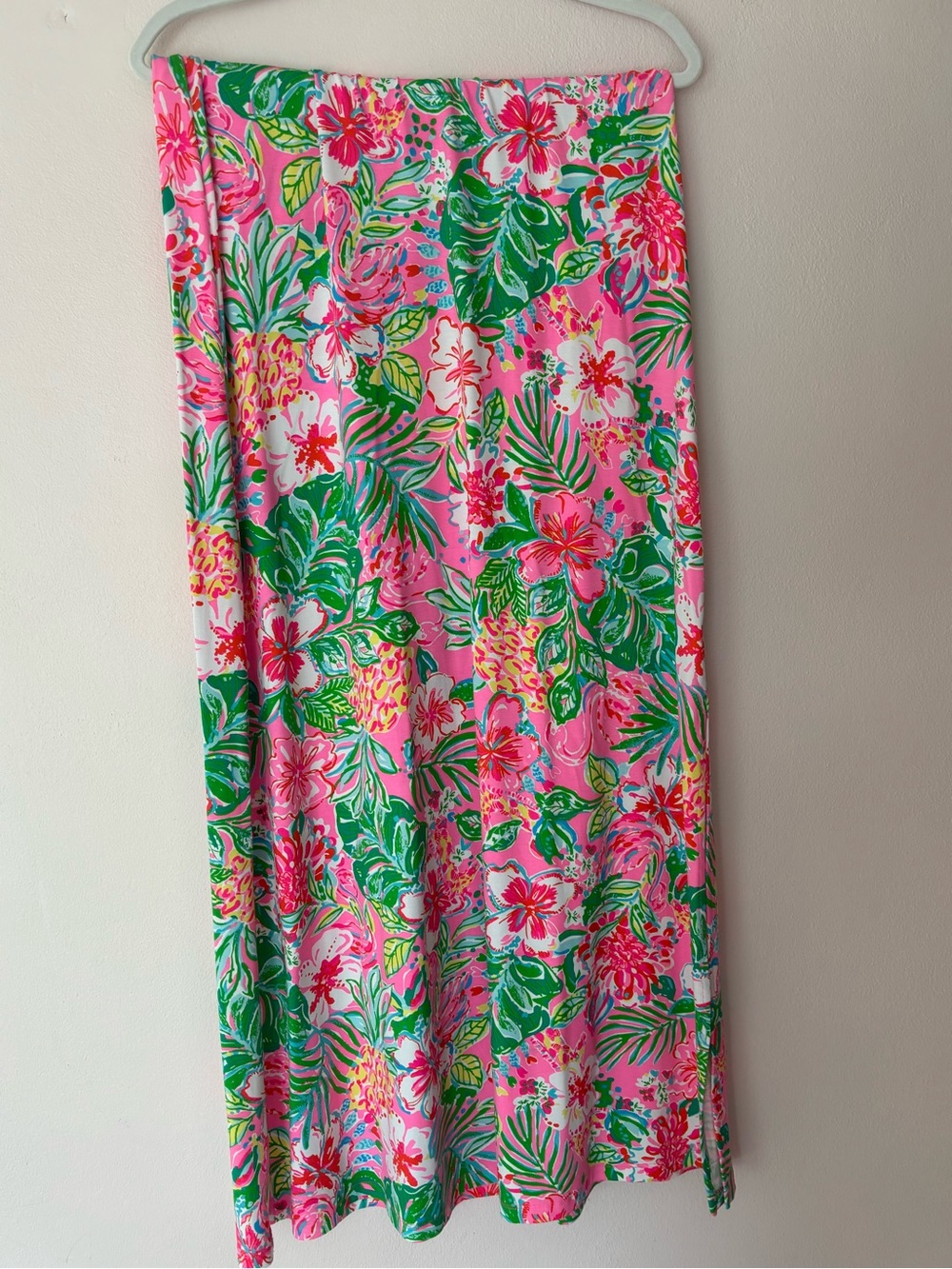 Lilly Pulitzer Pink and Green Floral Dress